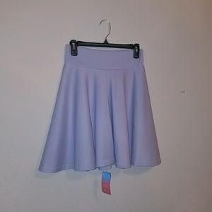Pastel Purple/ Lilac Circle Skirt